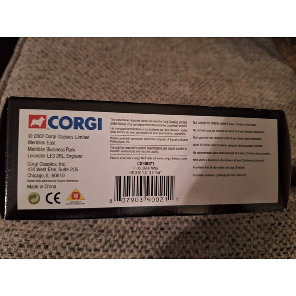 CORGI SHOWCASE COLLECTION FIGHTER SCRAMBLE P-38 LIGHTNING PACIFIC "LITTLE EVA" - Picture 10 of 11